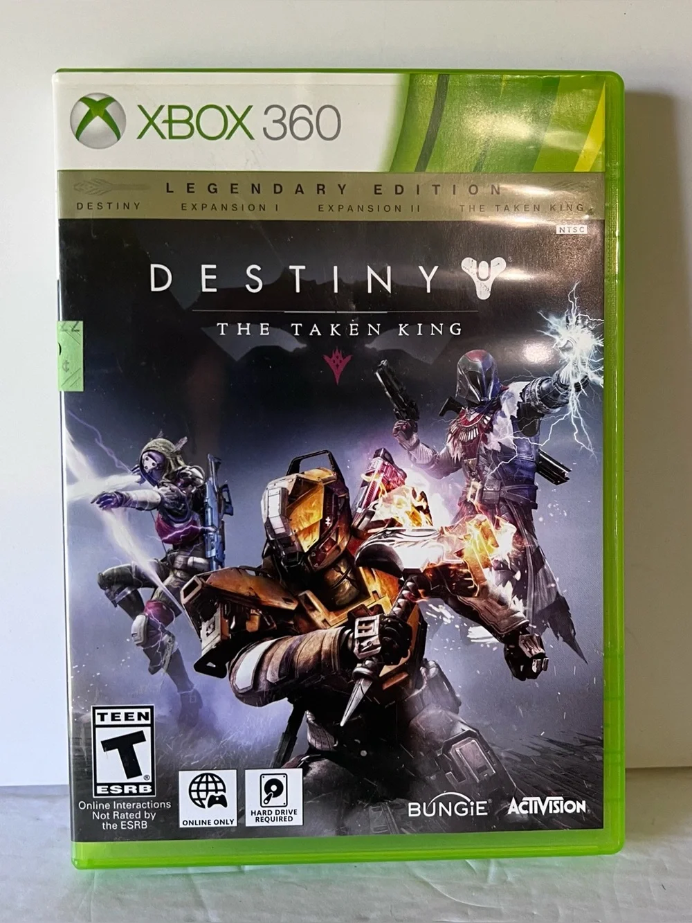 Xbox 360 Game Destiny The Taken King Legendary Edition Case & Cover Tested Works